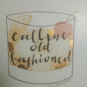 Wall Art Call Me Old Fashioned Canvas Print Gold Frame Poshmark